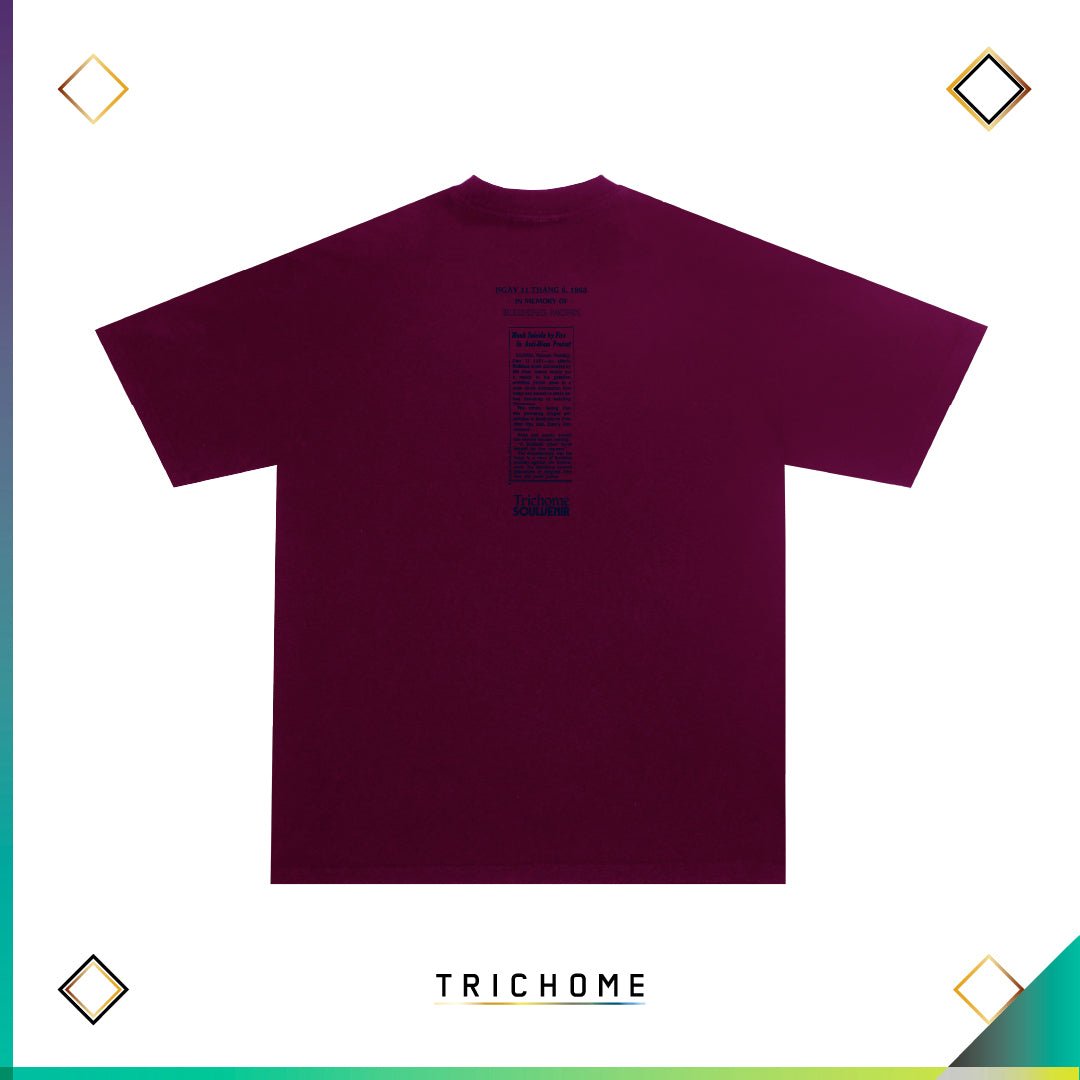 Burning Monk (2021) SS T - Shirt - Trichome Seattle - Soulvenir - Clothing