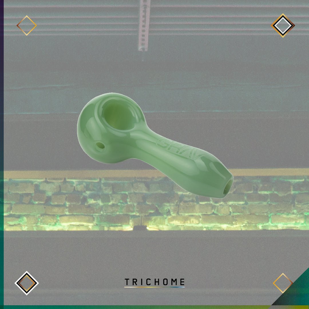 Classic Spoon - Trichome Seattle - Grav - Glass
