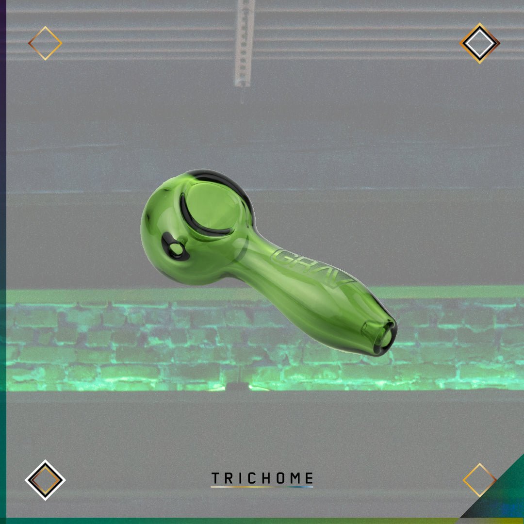 Classic Spoon - Trichome Seattle - Grav - Glass