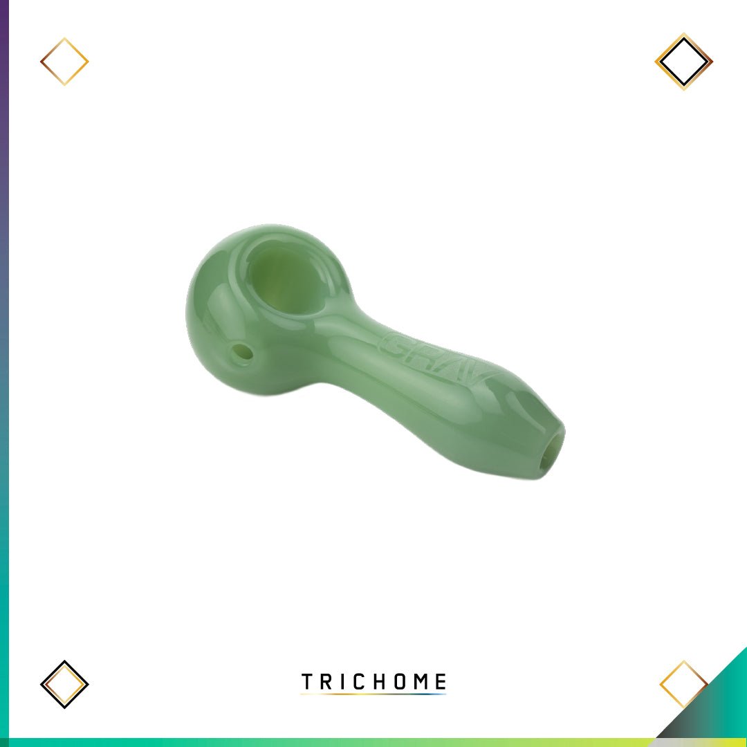Classic Spoon - Trichome Seattle - Grav - Glass