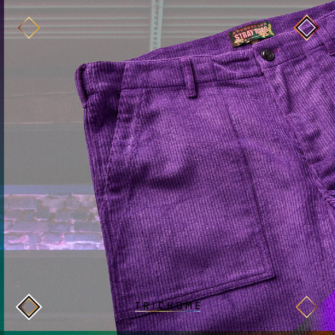 Corduroy Fatigue Pant - Trichome Seattle - Stray Rats - Clothing