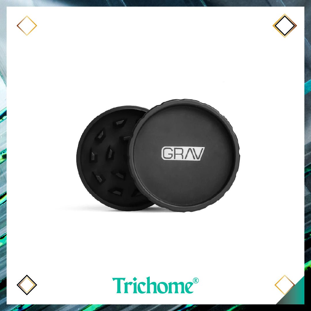 Hemp 2 - Piece Grinder - Trichome Seattle - Grav - Tools