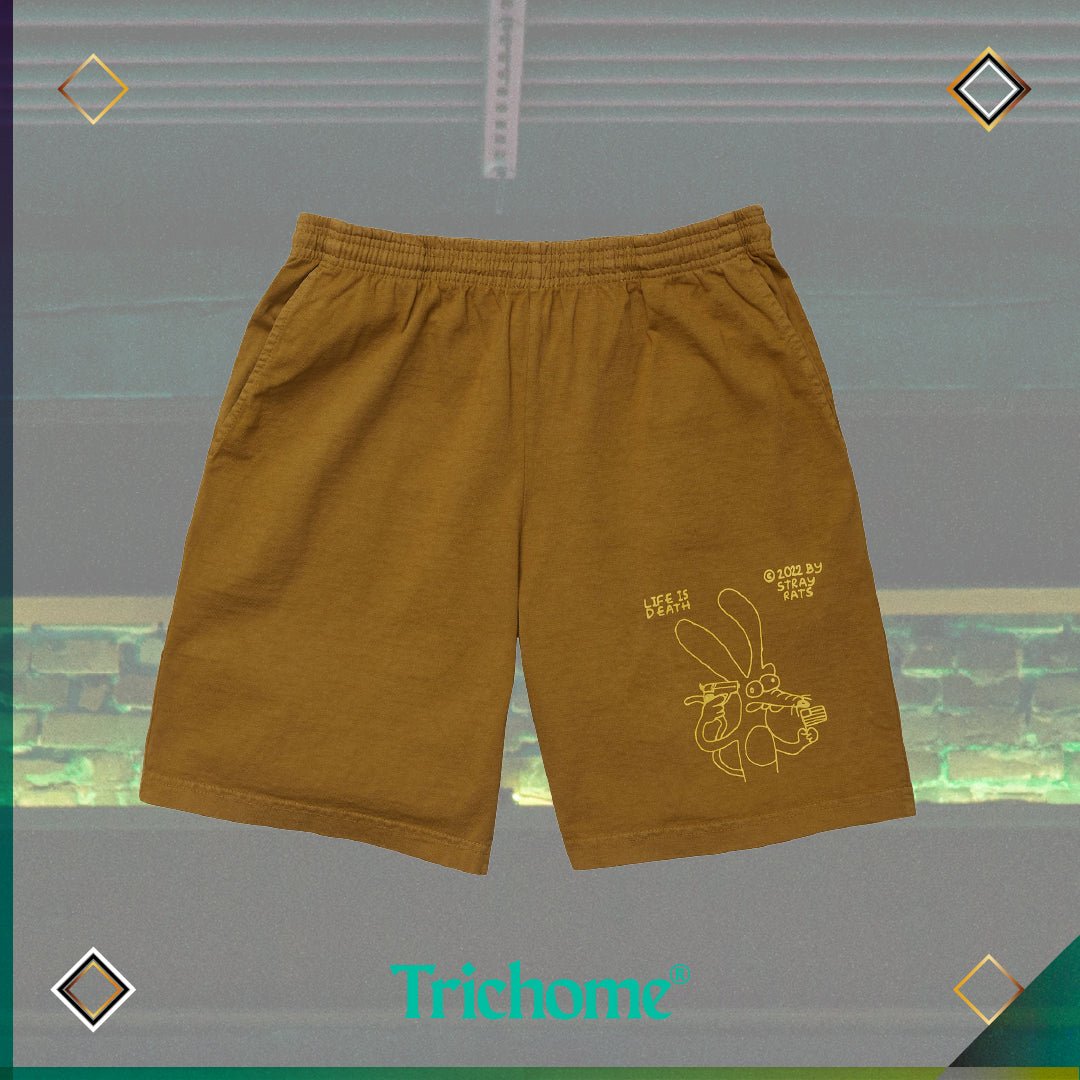 Life is Death Jammer Short - Trichome Seattle - Stray Rats - Clothing