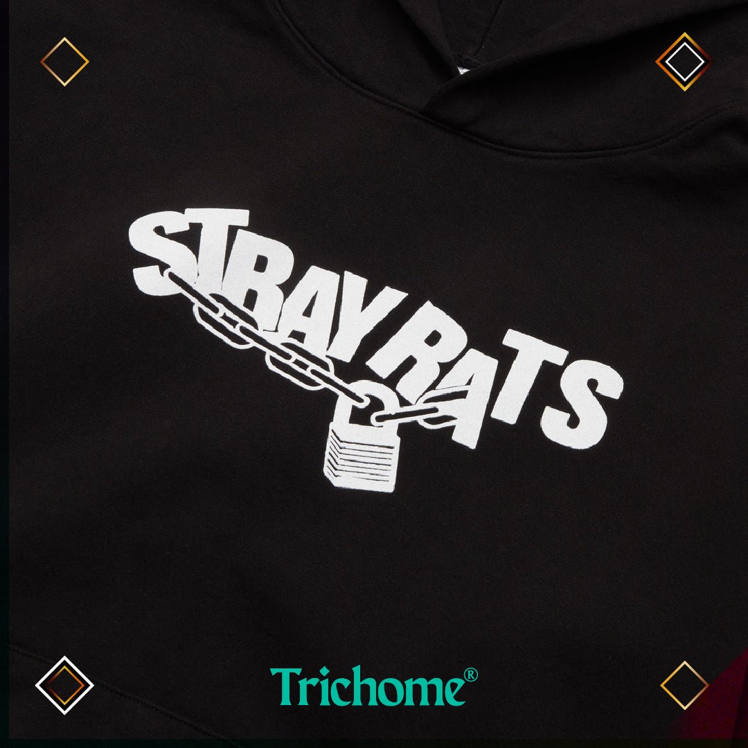 Lock Pullover Hoodie - Trichome Seattle - Stray Rats - Clothing