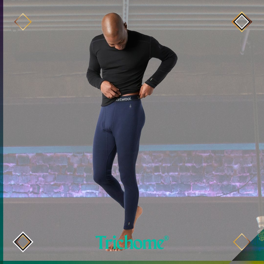 Men's Classic Thermal Merino Base Layer Bottom - Trichome Seattle - Smartwool - Clothing
