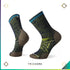 Men's PhD® Outdoor Medium Pattern Crew Socks - Trichome Seattle - Smartwool - Clothing