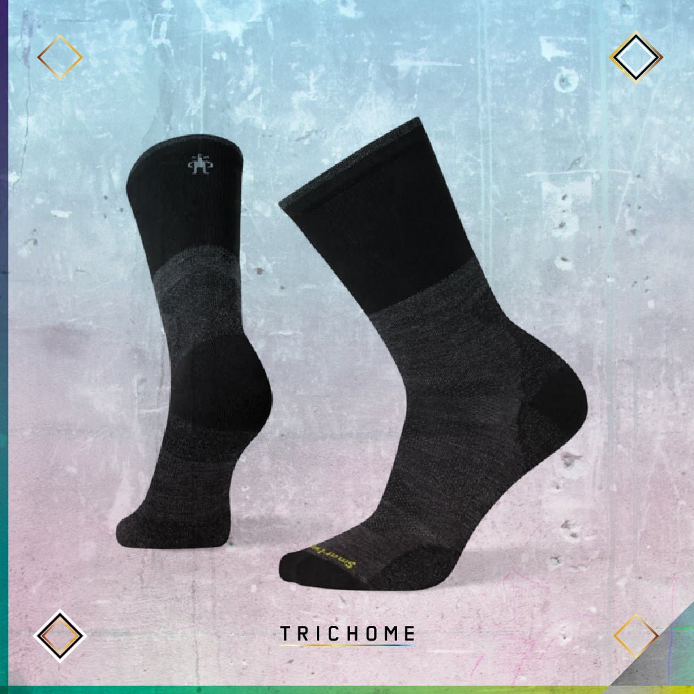 Men's PhD® Pro Approach Crew Socks - Trichome Seattle - Smartwool - Clothing