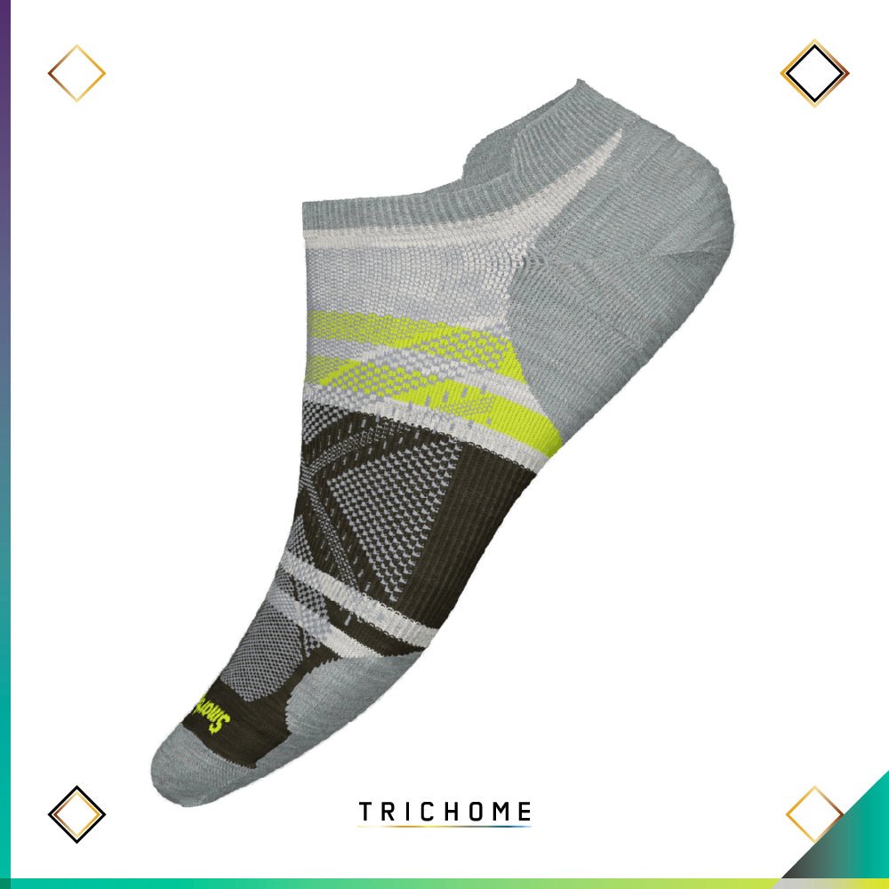 Men's PhD® Run Light Elite Pattern Micro Socks - Trichome Seattle - Smartwool - Clothing