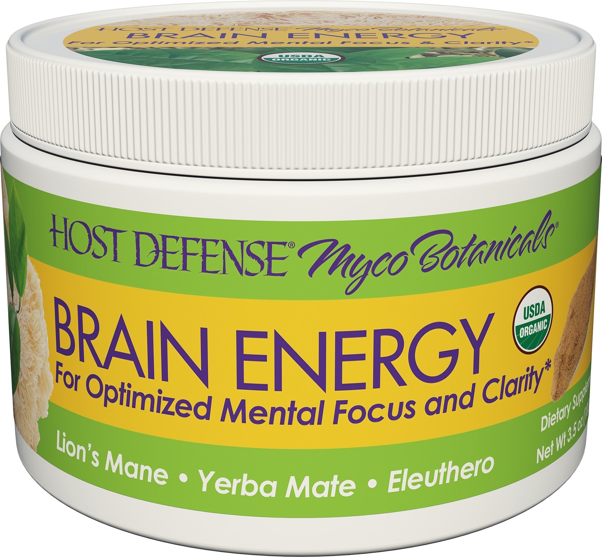 MycoBotanicals® Brain Energy Powder - Trichome Seattle - Host Defense - Fungi