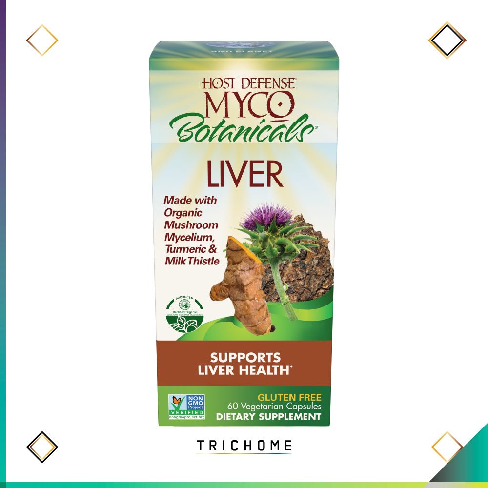 MycoBotanicals® Liver Capsules - Trichome Seattle - Host Defense - Fungi