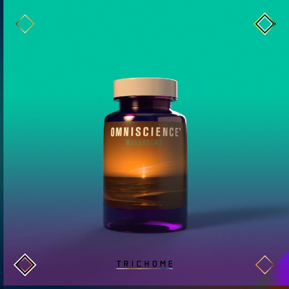 Omniscience Mushrooms Chaga Capsules - Trichome Seattle - Omniscience Supplements - Fungi