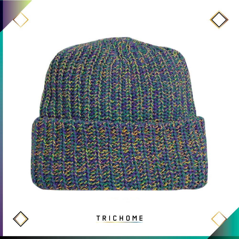 Pacific Northwest Heavy Knit Marled Beanie / Moclips Vacation - Trichome Seattle - Trichome - Clothing
