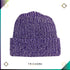 Pacific Northwest Heavy Knit Marled Beanie / Ube & Coconut - Trichome Seattle - Trichome - Clothing