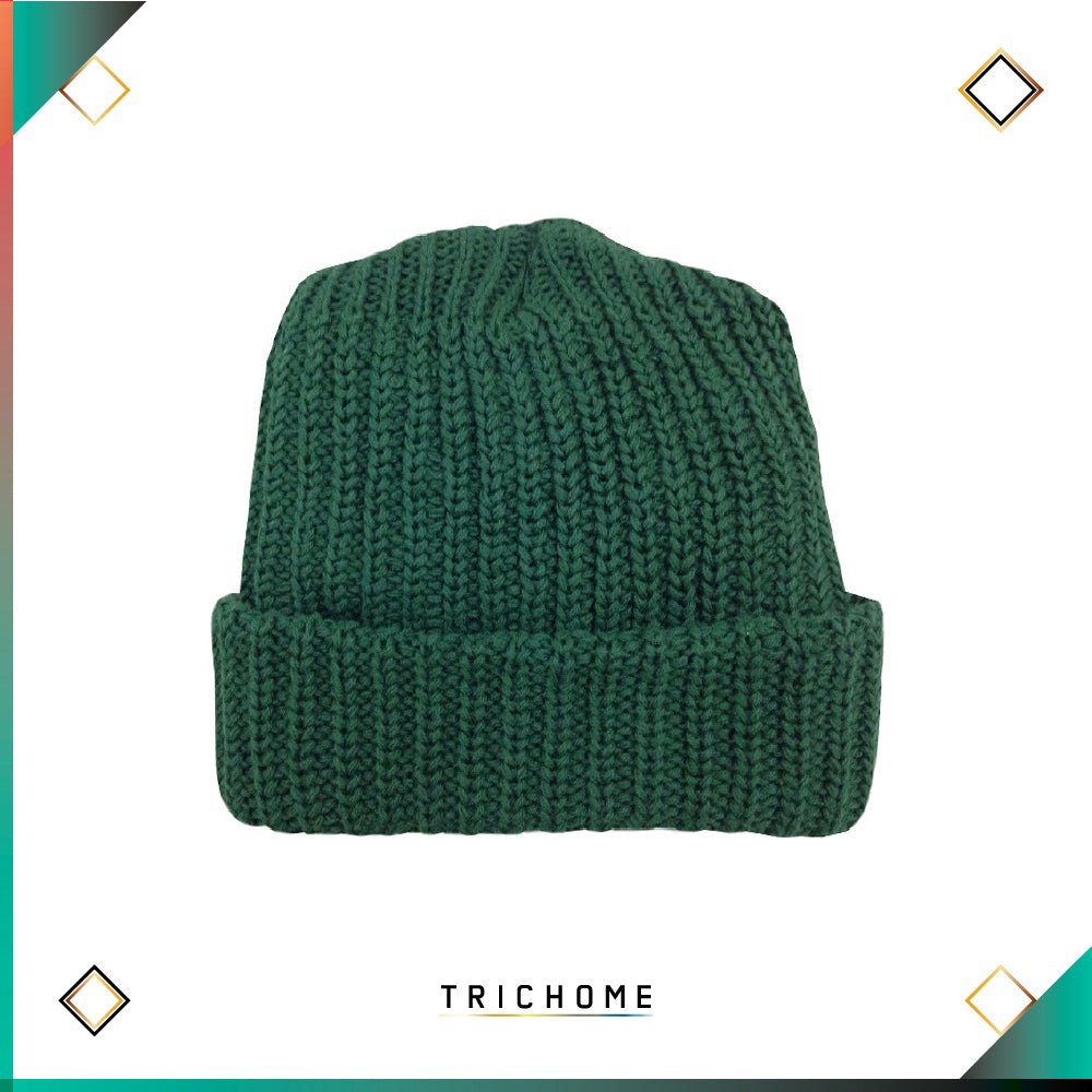 Pacific Northwest Heavy - Knit Watch Cap / Evergreen - Trichome Seattle - Trichome - Clothing