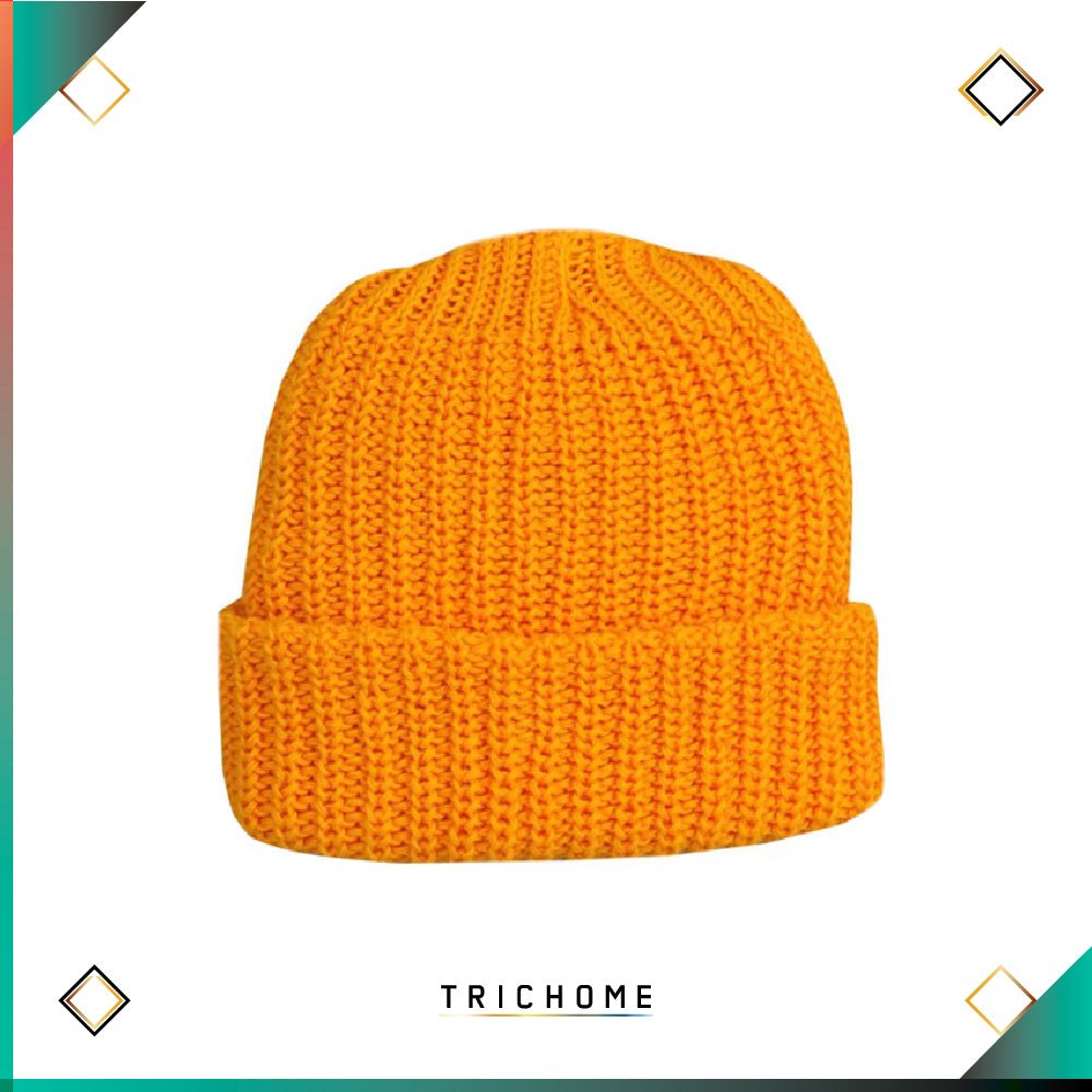 Pacific Northwest Heavy - Knit Watch Cap / Mango - Trichome Seattle - Trichome - Clothing