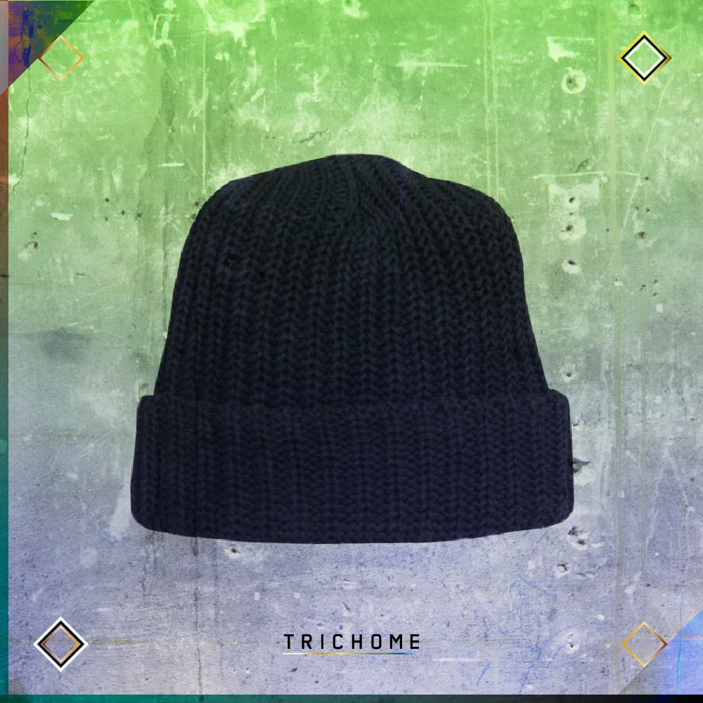Pacific Northwest Heavy - Knit Watch Cap / Navy - Trichome Seattle - Trichome - Clothing