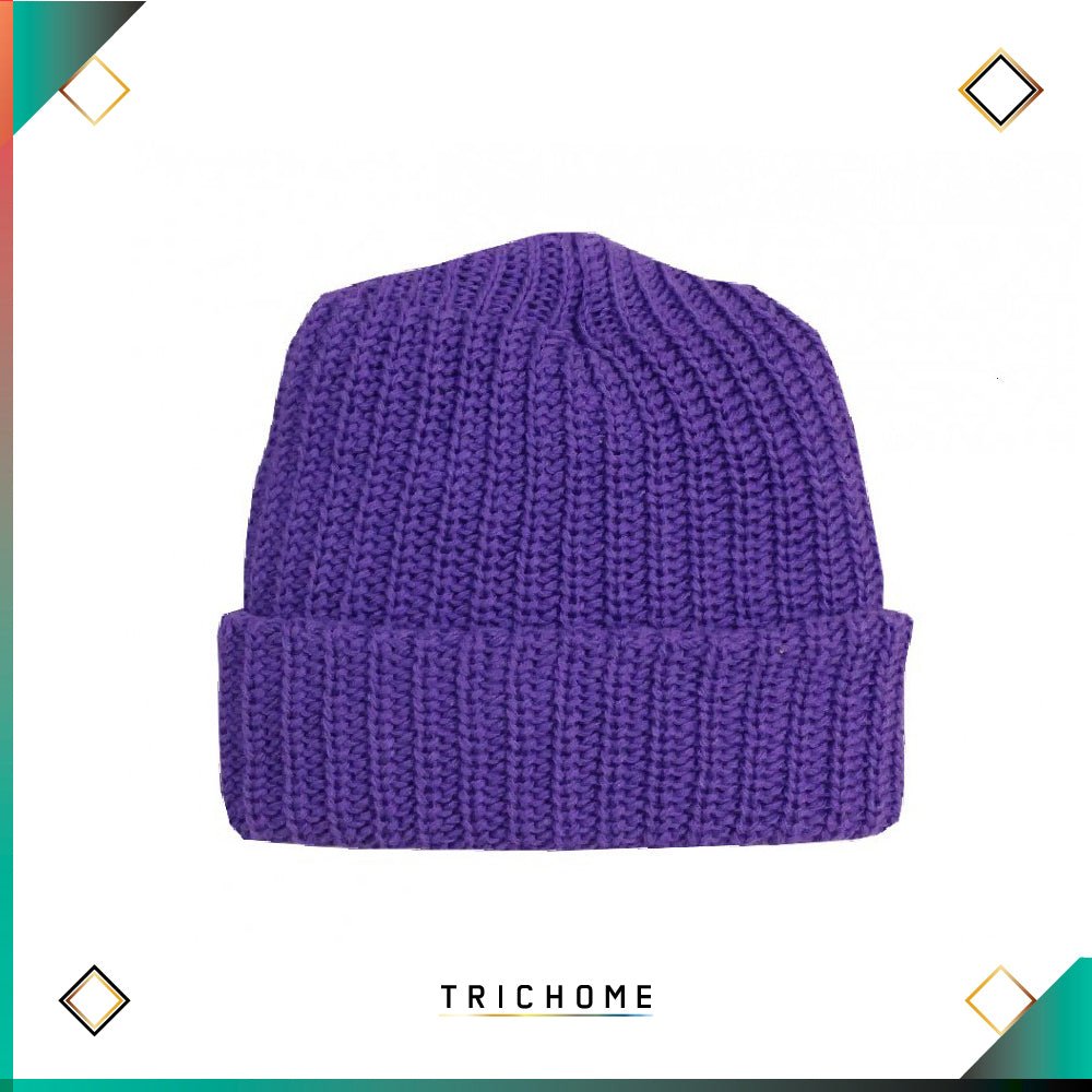 Pacific Northwest Heavy - Knit Watch Cap / Ube - Trichome Seattle - Trichome - Clothing