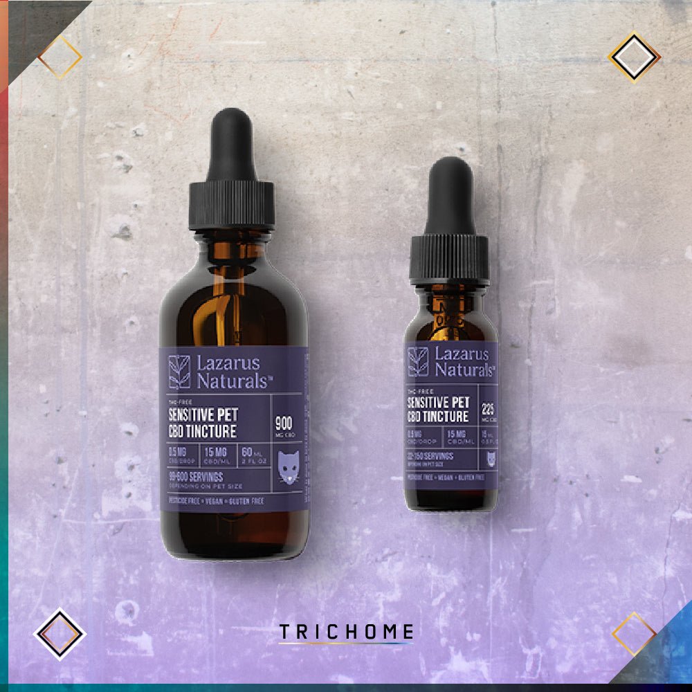 Sensitive Pet CBD Isolate Tincture - Trichome Seattle - Lazarus Naturals - CBD