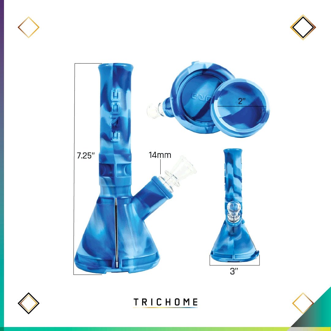 Silicone Mini Beaker - Trichome Seattle - Eyce - Glass