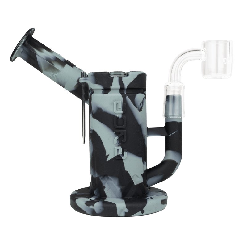 Silicone Sidecar Oil Rig - Trichome Seattle - Eyce - Glass