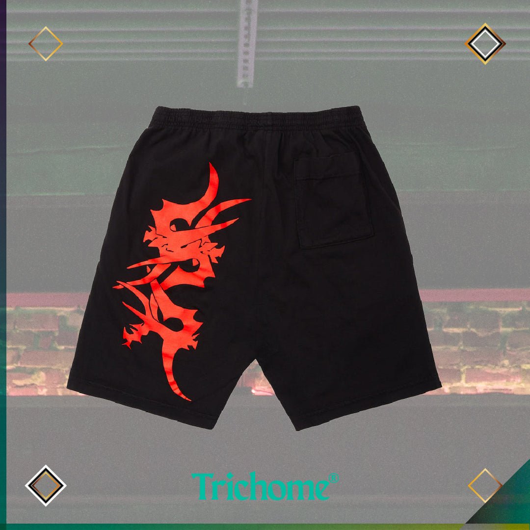 Tribal Jammer Short - Trichome Seattle - Stray Rats - Clothing