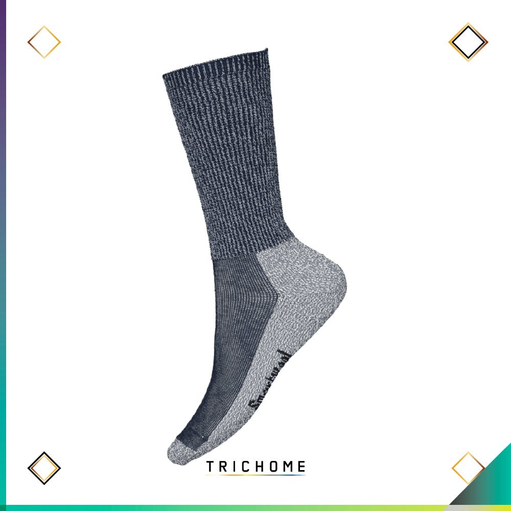 Unisex Medium Hiking Crew Socks - Trichome Seattle - Smartwool - Clothing