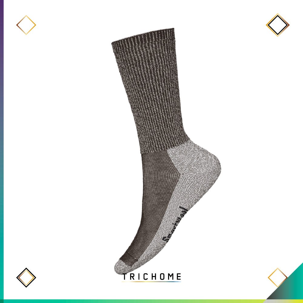 Unisex Medium Hiking Crew Socks - Trichome Seattle - Smartwool - Clothing