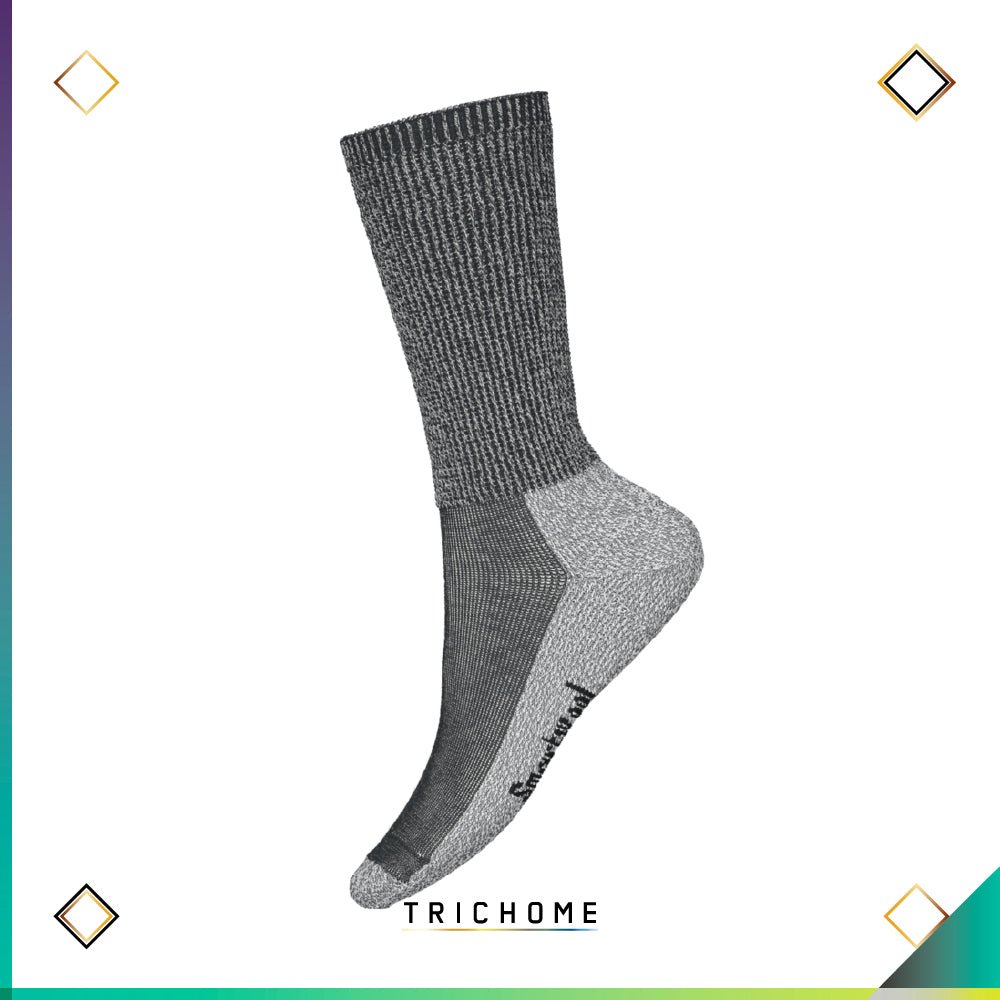 Unisex Medium Hiking Crew Socks - Trichome Seattle - Smartwool - Clothing