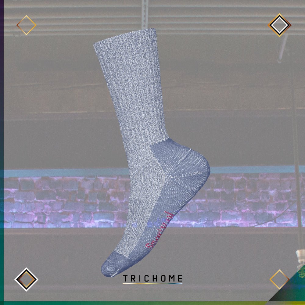 Women's Light Hiking Crew Socks - Trichome Seattle - Smartwool - Clothing