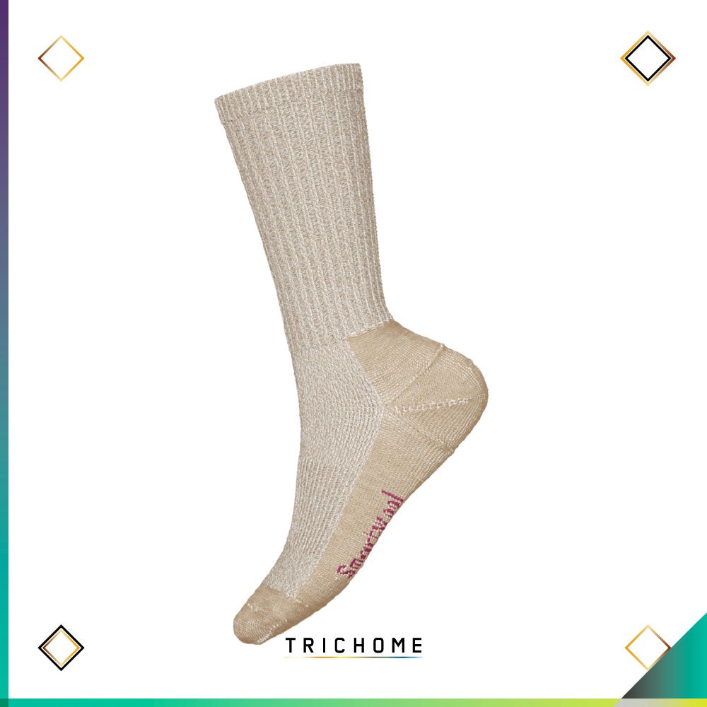 Women's Light Hiking Crew Socks - Trichome Seattle - Smartwool - Clothing