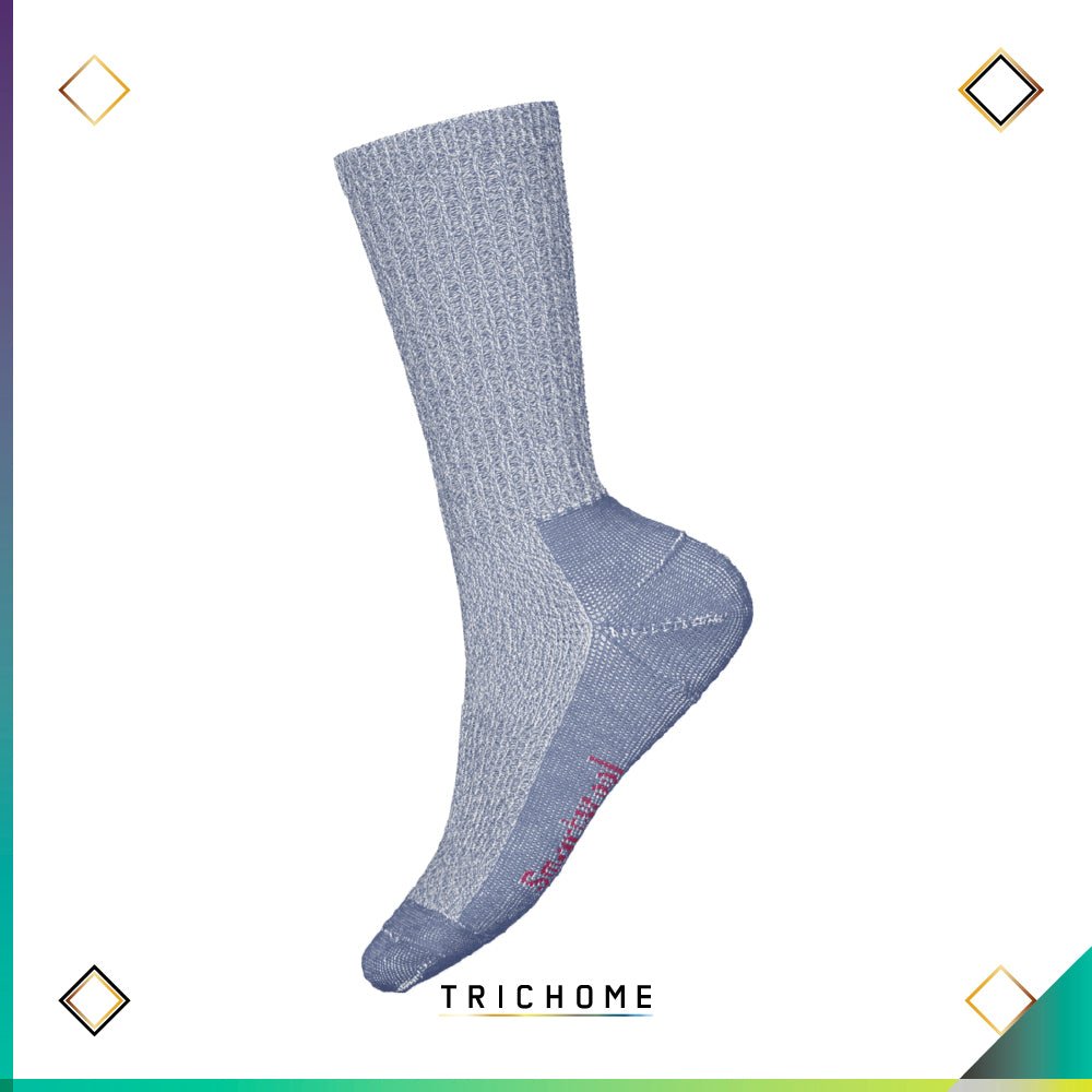 Women's Light Hiking Crew Socks - Trichome Seattle - Smartwool - Clothing