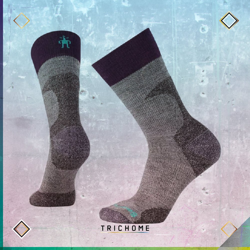 Women's PhD® Hunt Light Crew Socks - Trichome Seattle - Smartwool - Clothing