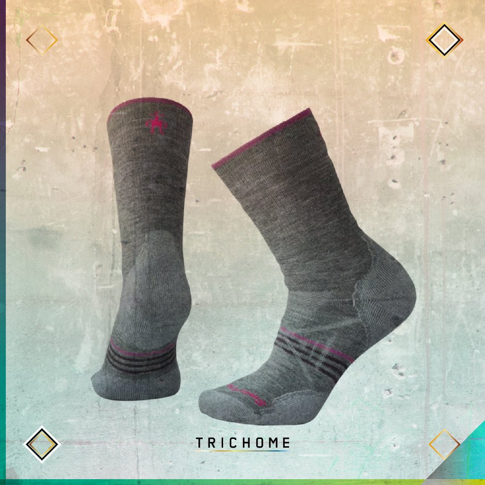 Women's PhD® Outdoor Medium Hiking Crew Socks - Trichome Seattle - Smartwool - Clothing