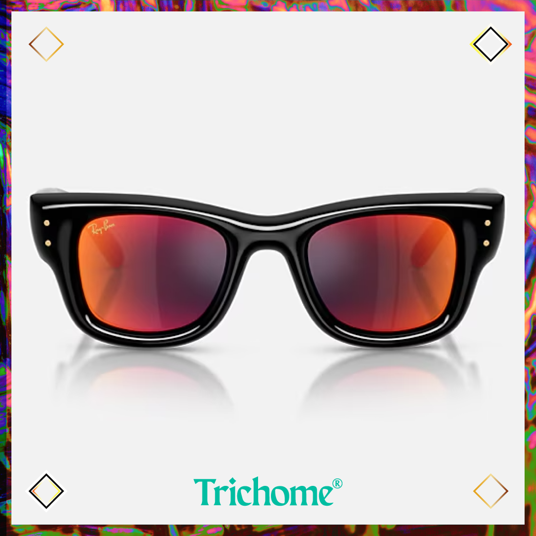 Wayfarer Puffer Mirrored