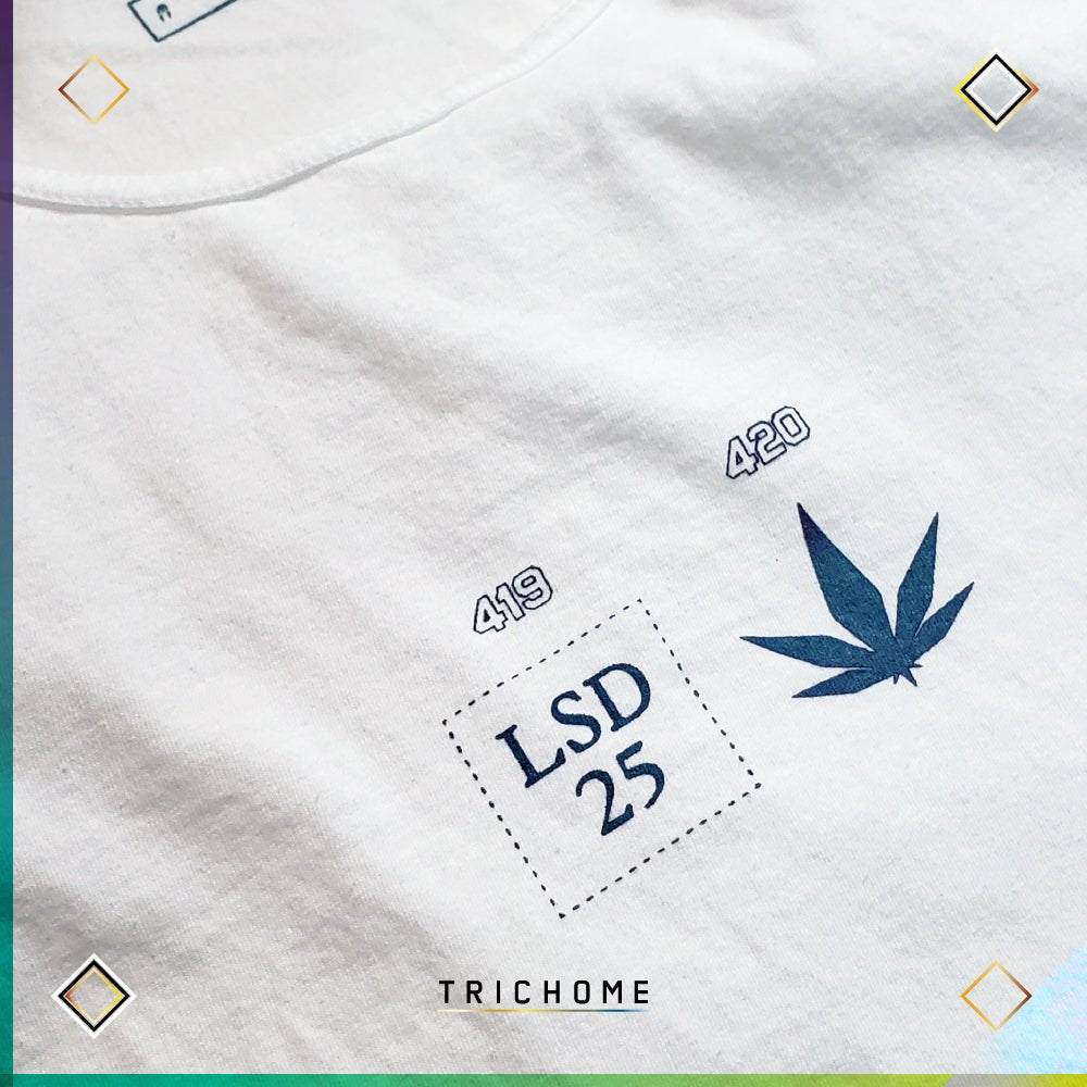419 LSD 420 Cannabis Leaf Tank - Trichome Seattle - Trichome - Clothing