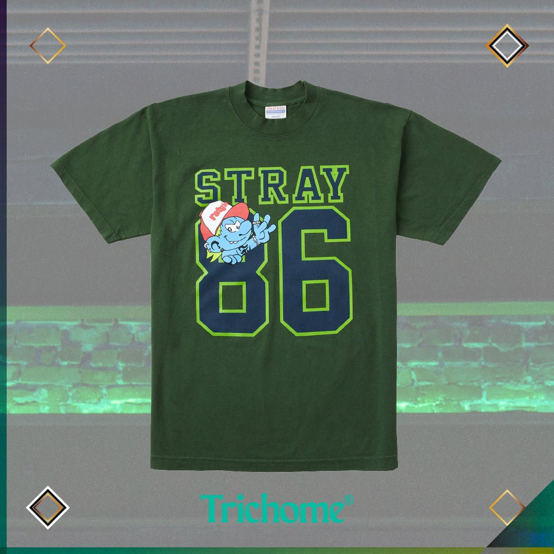 86 SS Tee - Trichome Seattle - Stray Rats - Clothing