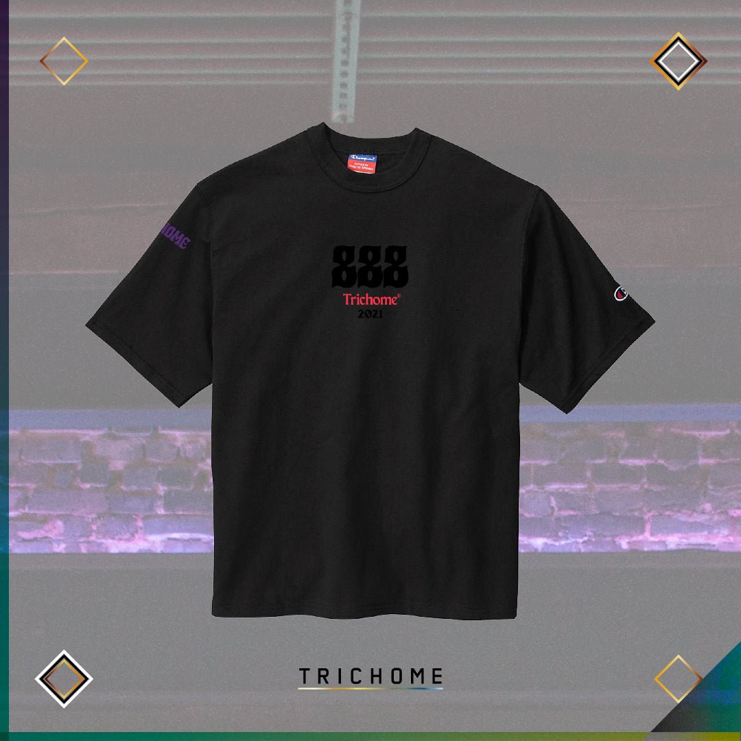 888 Anniversary SS Tee (Champion 7 oz.) - Trichome Seattle - Trichome - Clothing