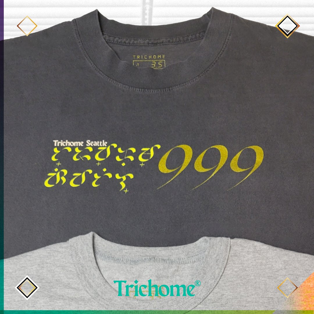 999 Anniversary SS Shirt - Trichome Seattle - Trichome - Clothing