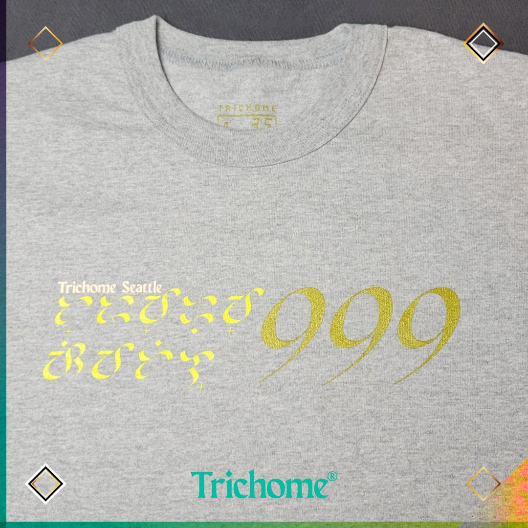 999 Anniversary SS Shirt - Trichome Seattle - Trichome - Clothing