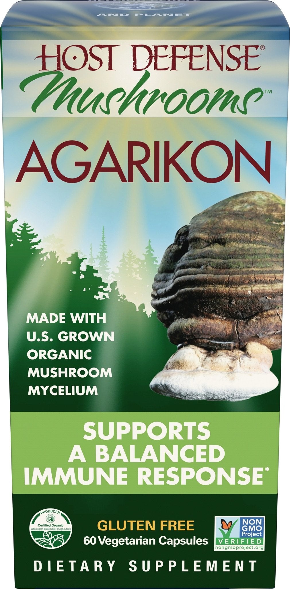 Agarikon Capsules - Trichome Seattle - Host Defense - Fungi