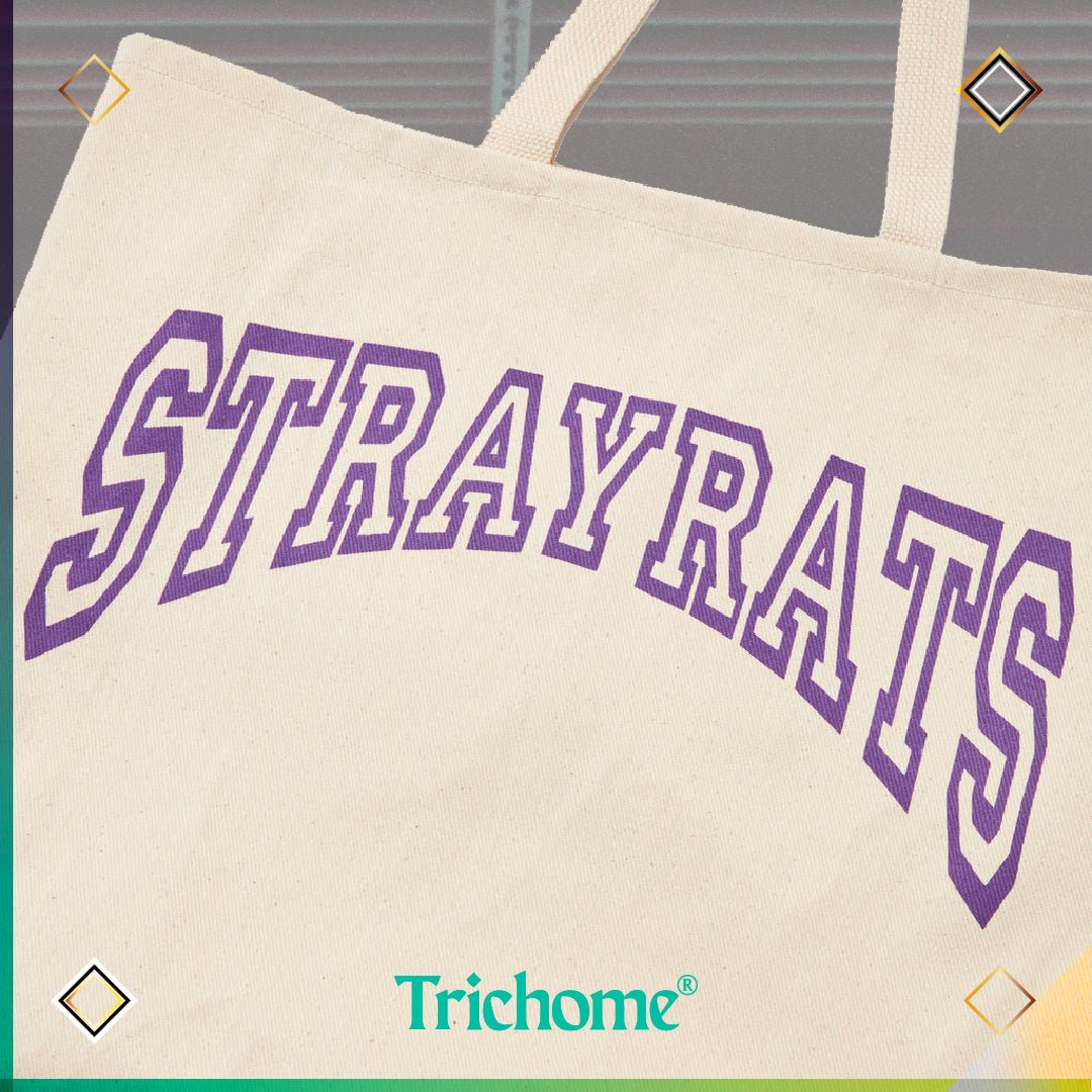 Arch Logo Tote Bag - Trichome Seattle - Stray Rats - Bags