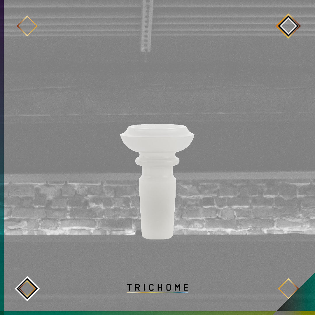 Basin Bowl 14mm - Trichome Seattle - Grav - Glass