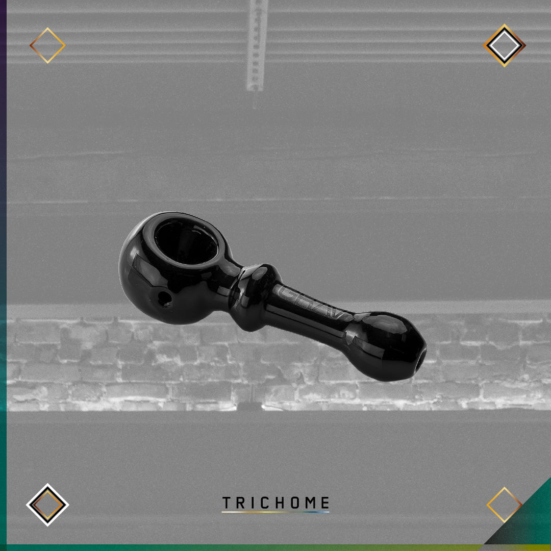 Bauble Spoon - Trichome Seattle - Grav - Glass