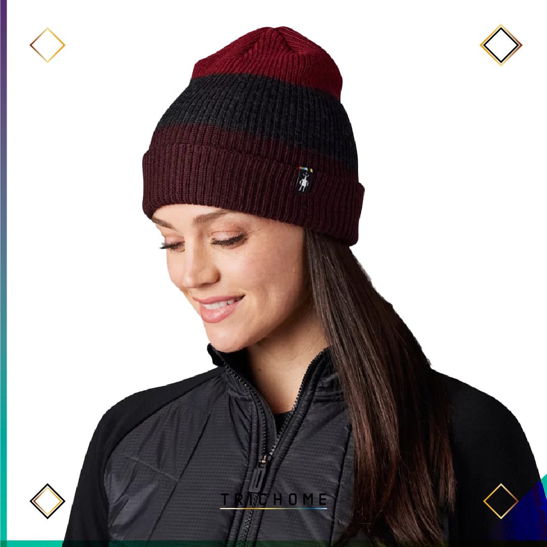 Cantar Colorblock Beanie - Trichome Seattle - Smartwool - Clothing