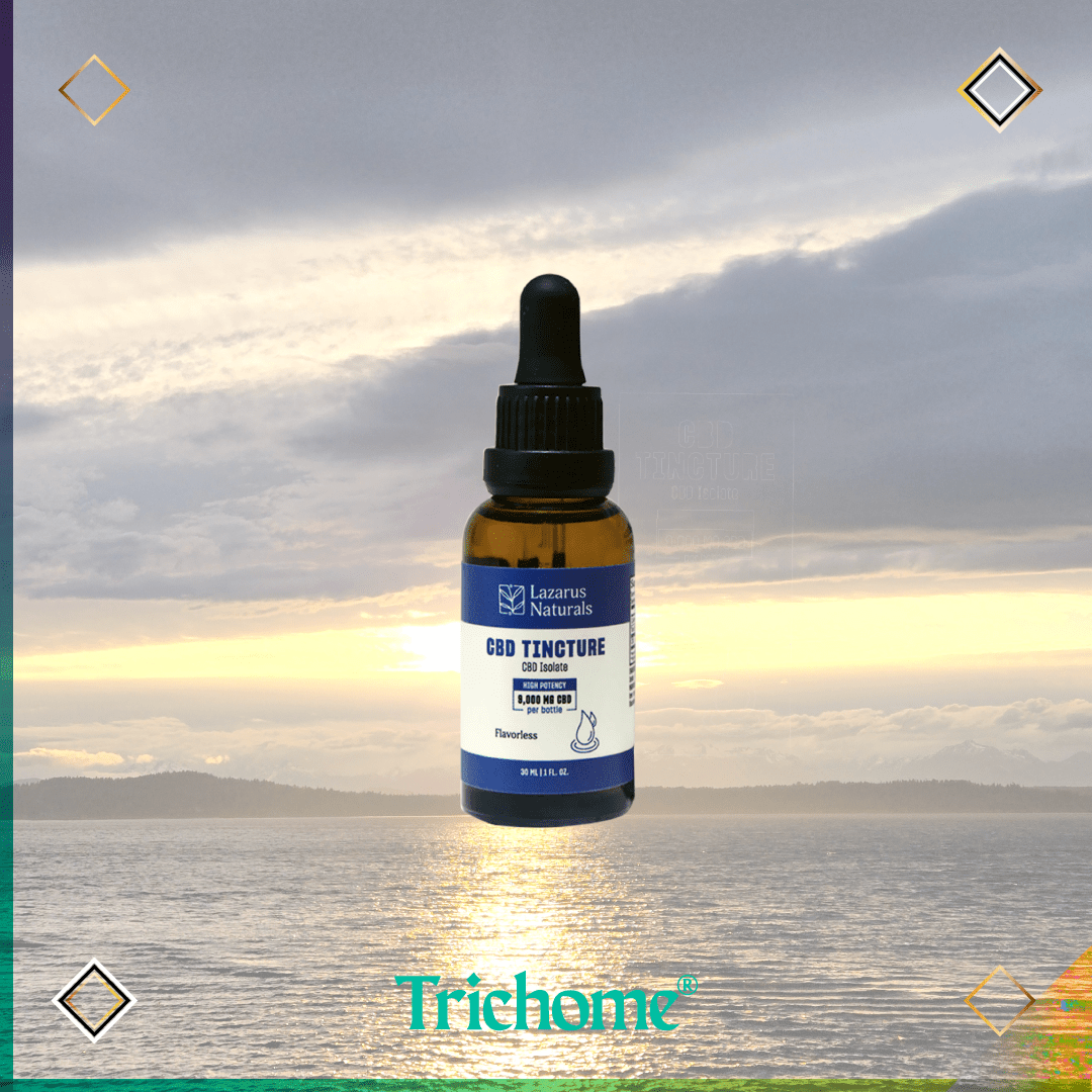 CBD Isolate Tincture - Trichome Seattle - Lazarus Naturals - CBD