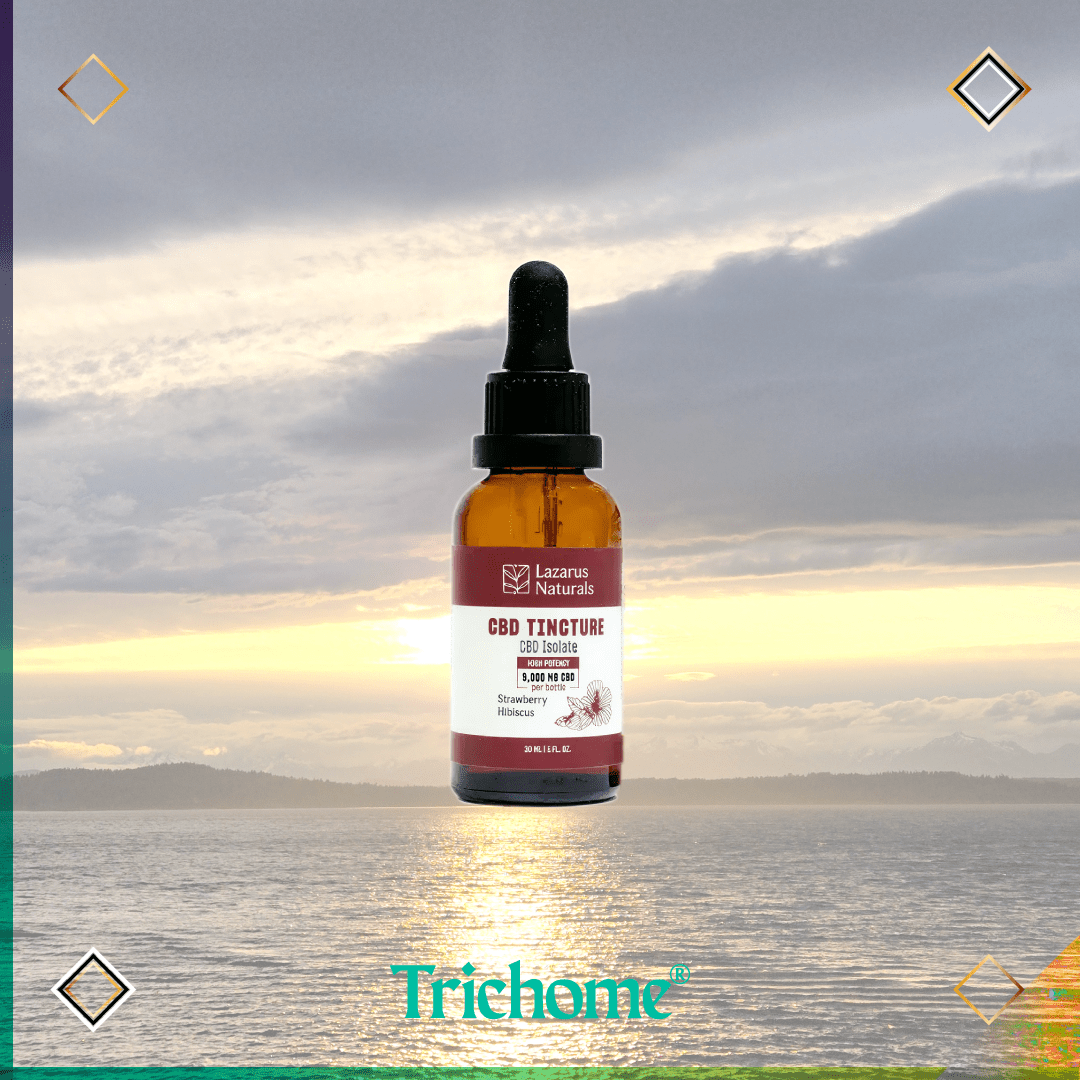 CBD Isolate Tincture - Trichome Seattle - Lazarus Naturals - CBD