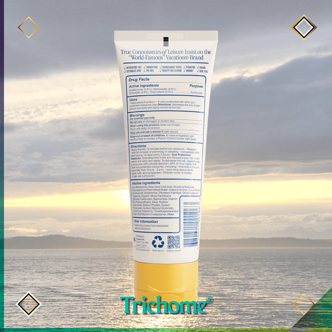 Classic Lotion SPF 50 - Trichome Seattle - Vacation - Skin Care