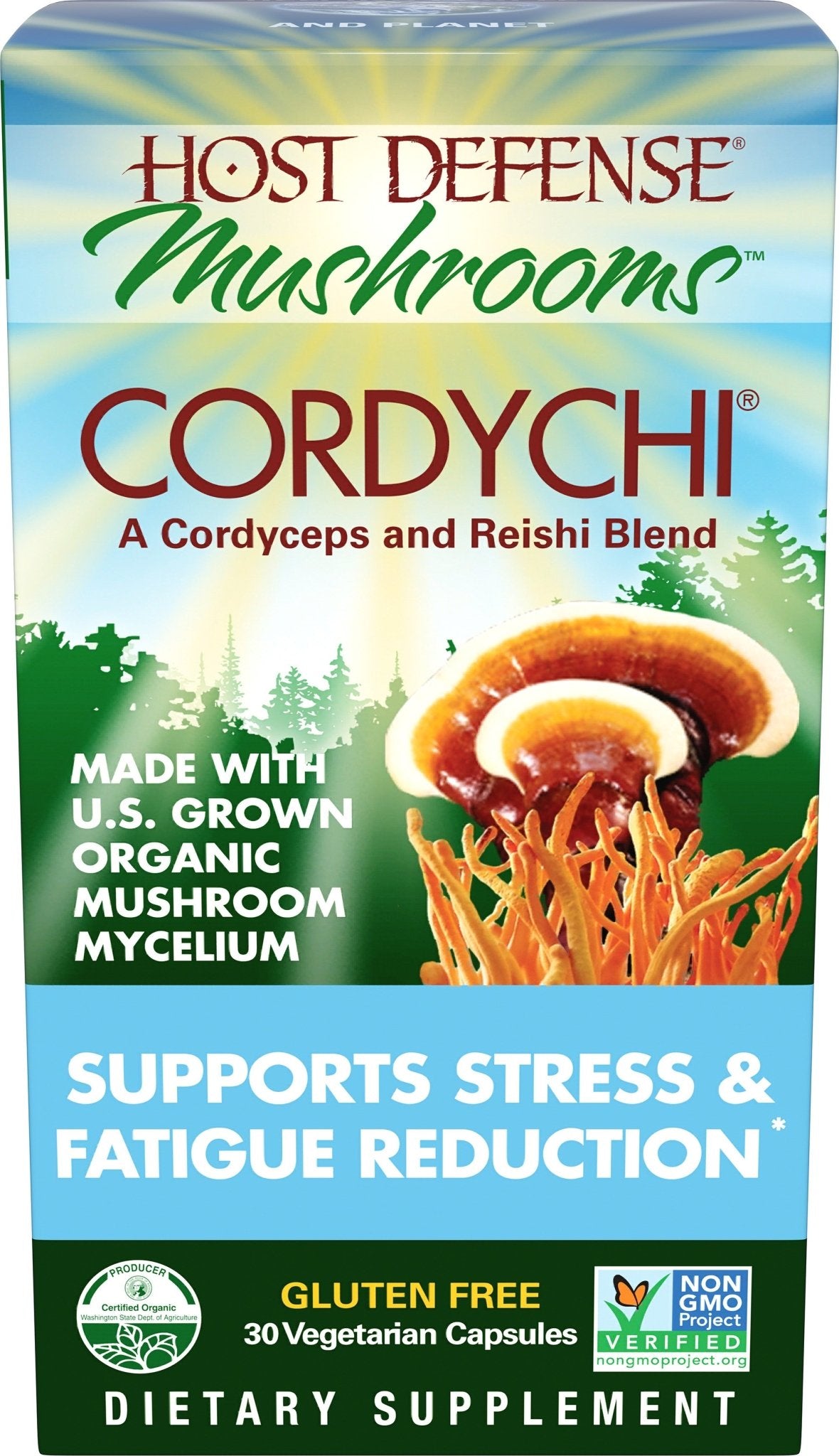 CordyChi® Capsules - Trichome Seattle - Host Defense - Fungi