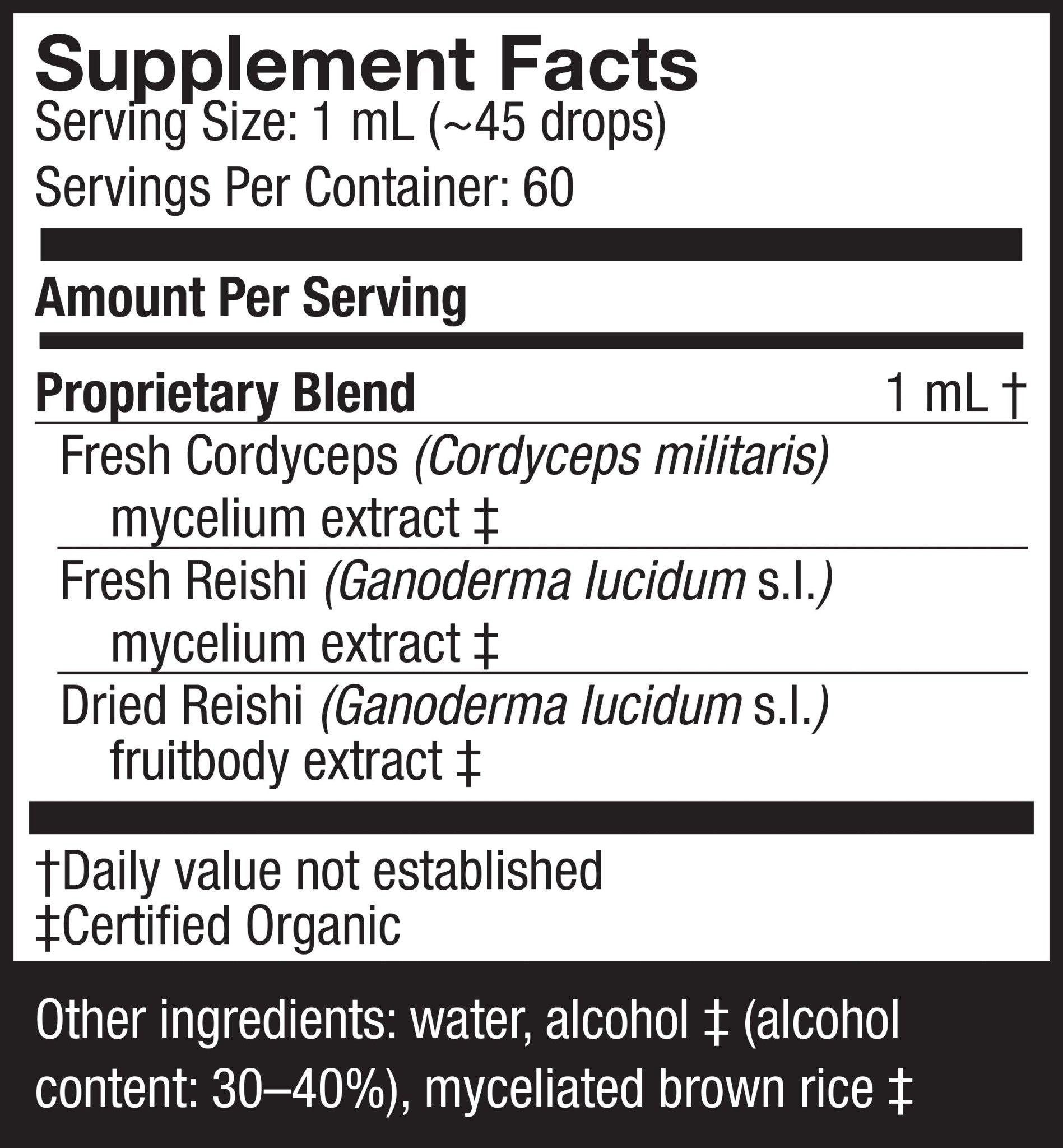 CordyChi® Extract - Trichome Seattle - Host Defense - Fungi