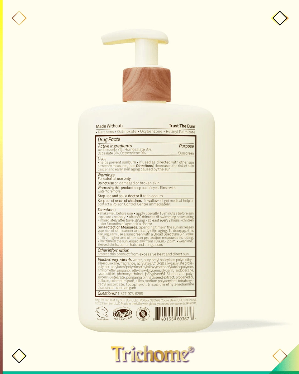 Daily 50 Body Lotion - Trichome Seattle - Sun Bum - Skin Care
